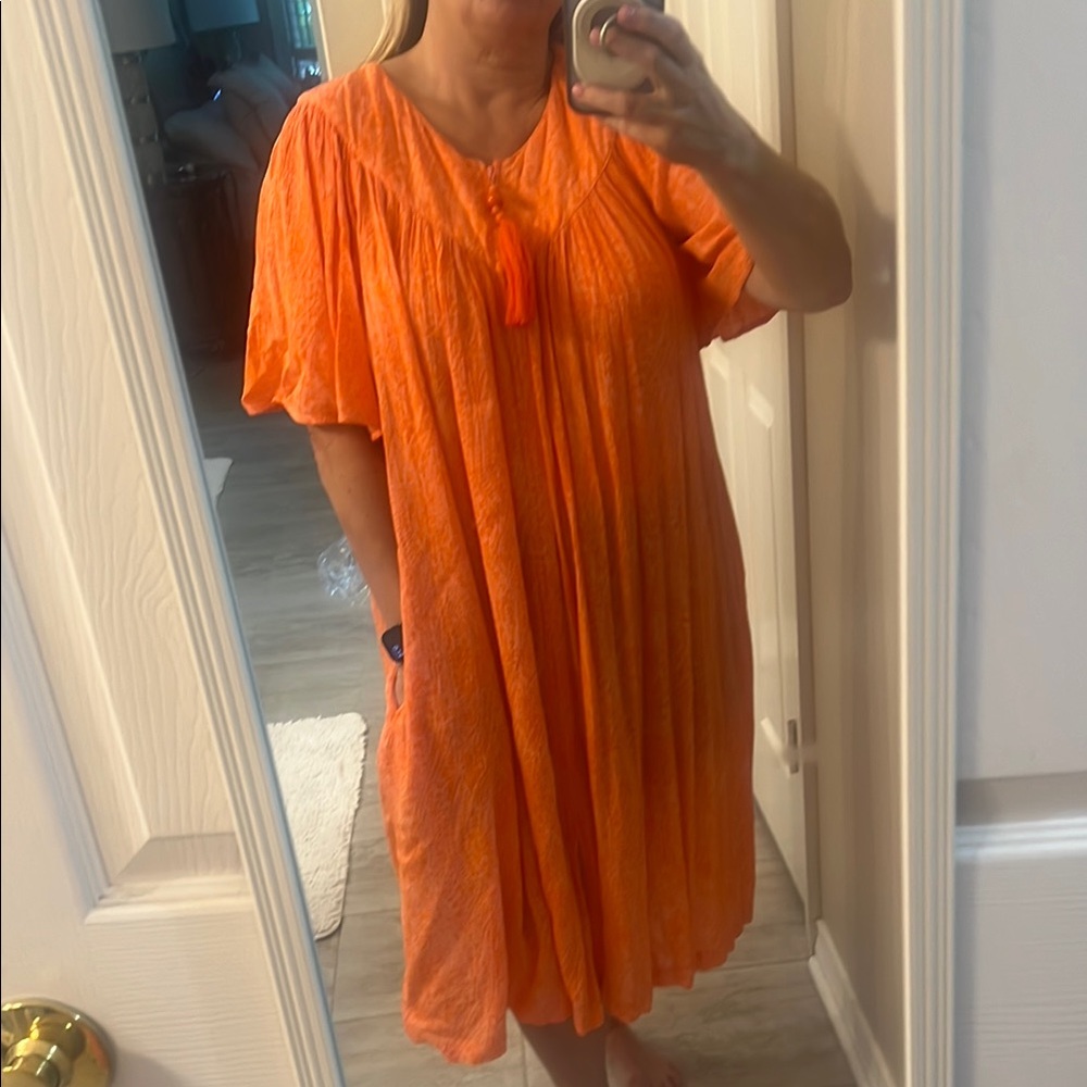 Orange Women's Sleepwear/Loungewear/Gown